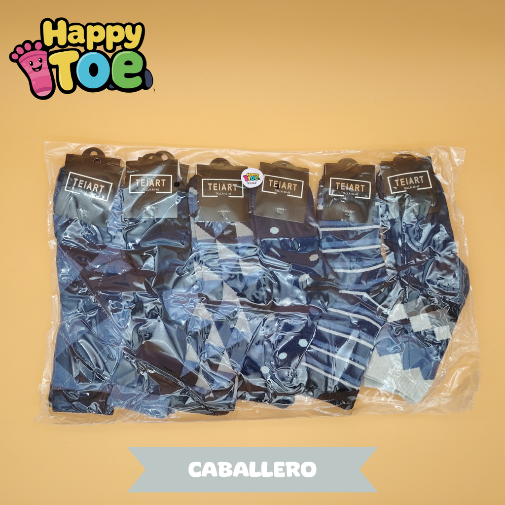 PAQUETE EMPRENDEDOR CALCETA LARGA DE OFICINA 12 PARES POR $180.00