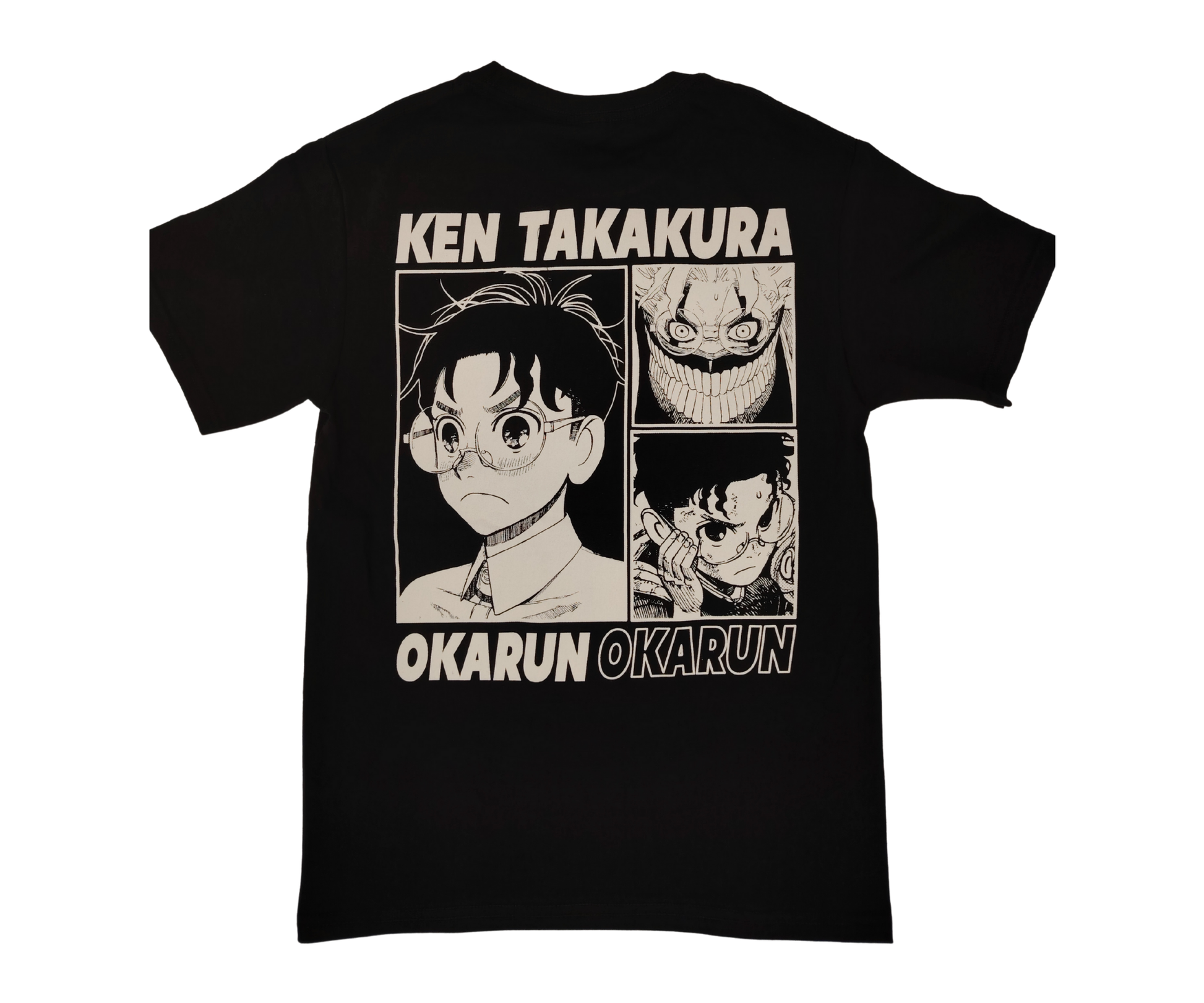 PLAYERA OKARUN DANDADAN DOBLE ESTAMPADO
