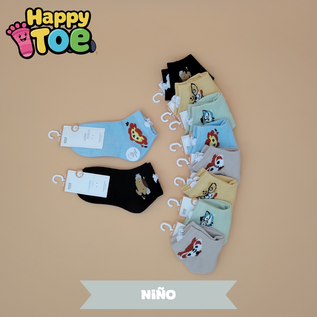 PAQUETE EMPRENDEDOR DE 10 PARES DE CALCETINES PARA NIÑOS, DIFERENTES TALLAS POR SOLO $90