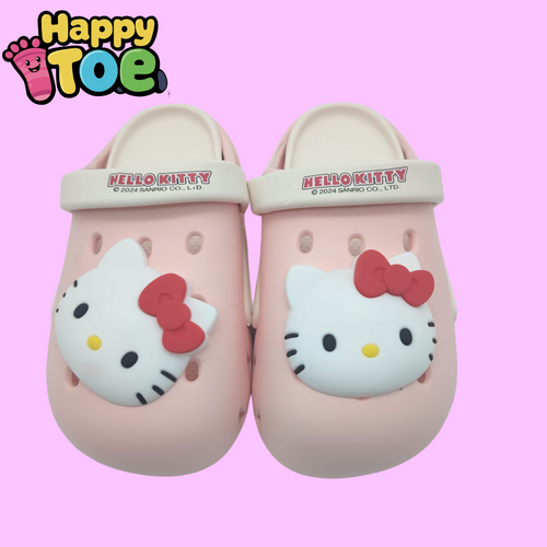 CROCS HELLO KITTY TALLA 18 PARA NIÑAS DE 8 A 12 AÑOS.