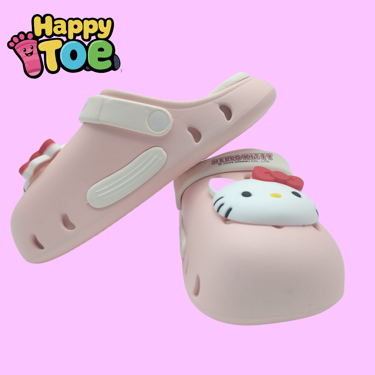 CROCS HELLO KITTY TALLA 18 PARA NIÑAS DE 8 A 12 AÑOS.