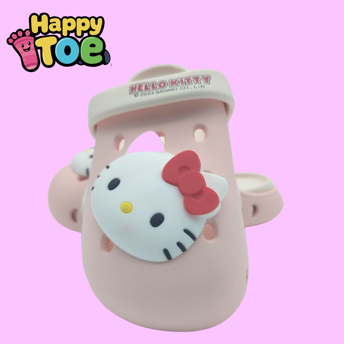 CROCS HELLO KITTY TALLA 18 PARA NIÑAS DE 8 A 12 AÑOS.