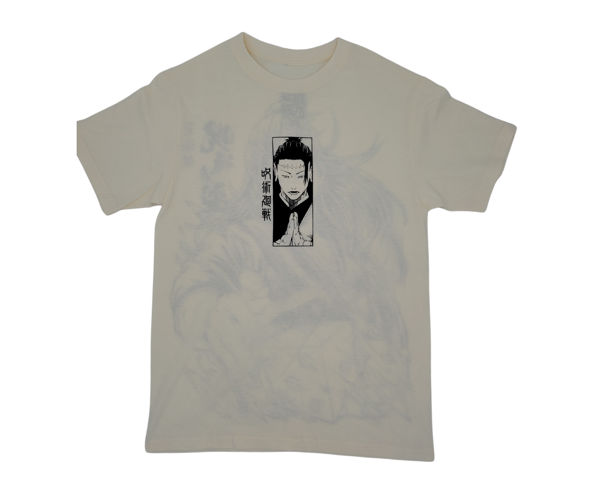 PLAYERA JUJUTSU KAISEN DOBLE ESTAMPADO
