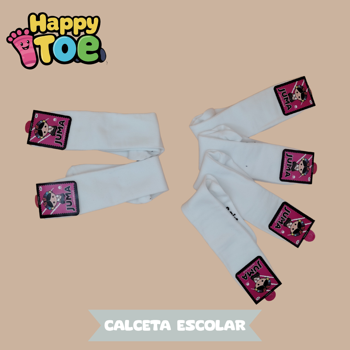 PAQUETE EMPRENDEDOR ESCOLAR AZUL Y BLANCO PARA TODAS LAS EDADES, 48 PARES DE CALCETINES POR SOLO $674