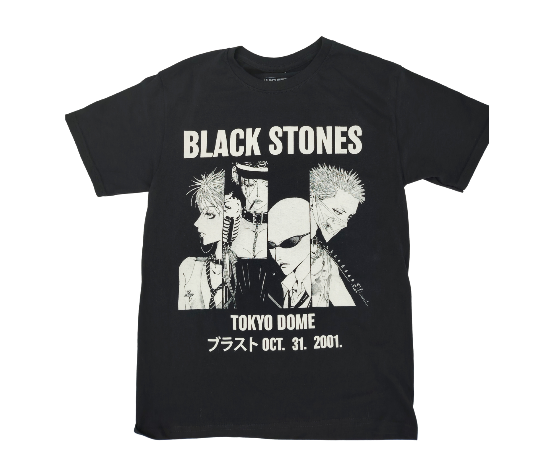 PLAYERA BLACK STONES NANA
